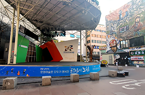 야외무대(문화의거리, 광운대역)3